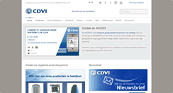 Desktop Screenshot of cdvibenelux.com
